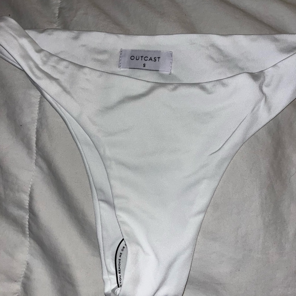 Outcast Women's White Bikini Bottom